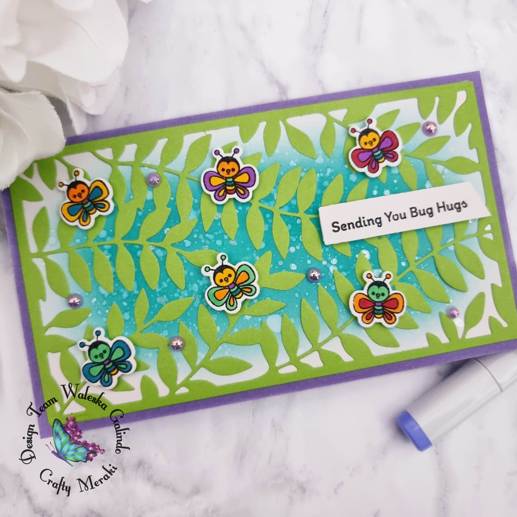 Crafty Meraki Snug Bug Stamp Set
