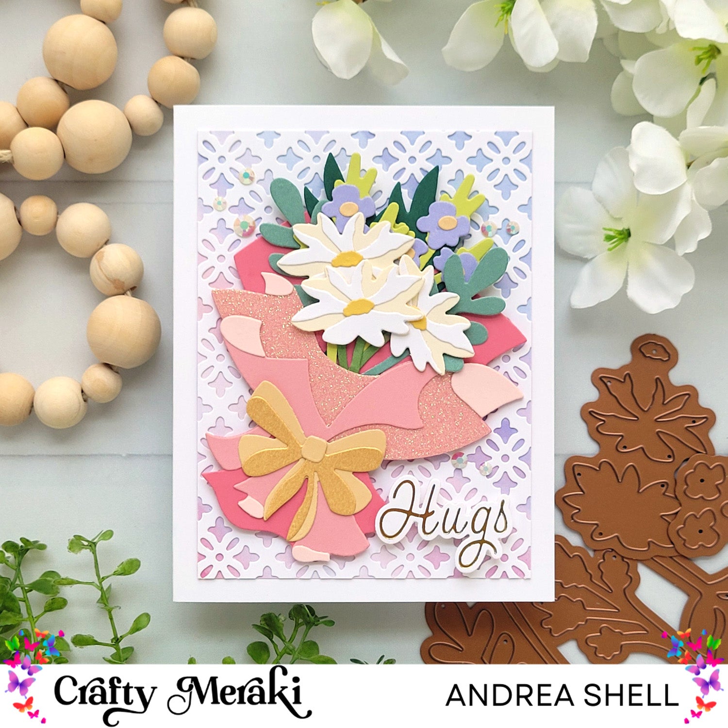Crafty Meraki Bouquet Builder Die Set
