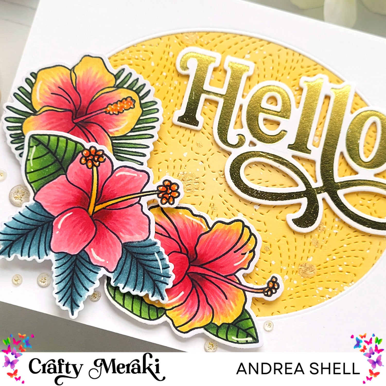 Crafty Meraki Flower Fest Stamp Set