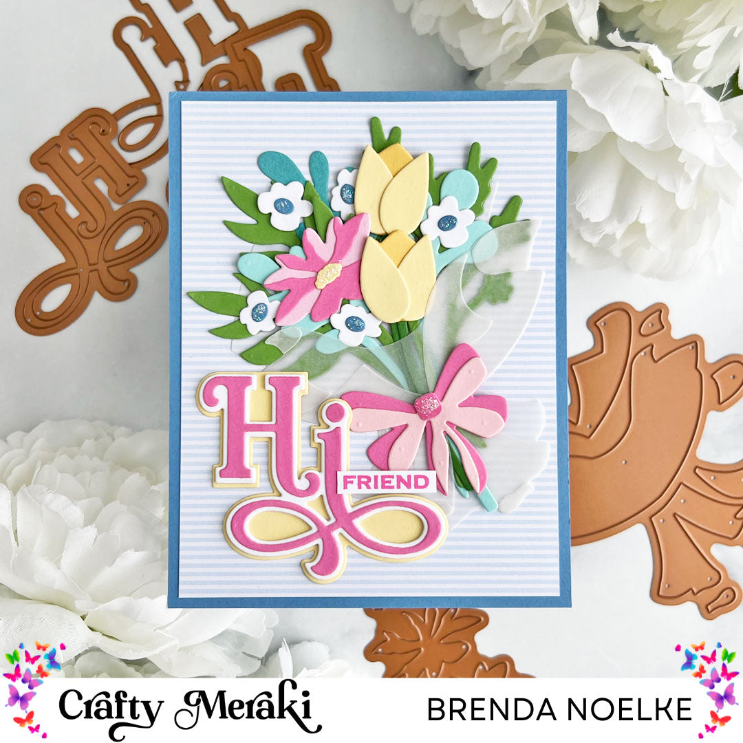 Crafty Meraki Bouquet Builder Die Set