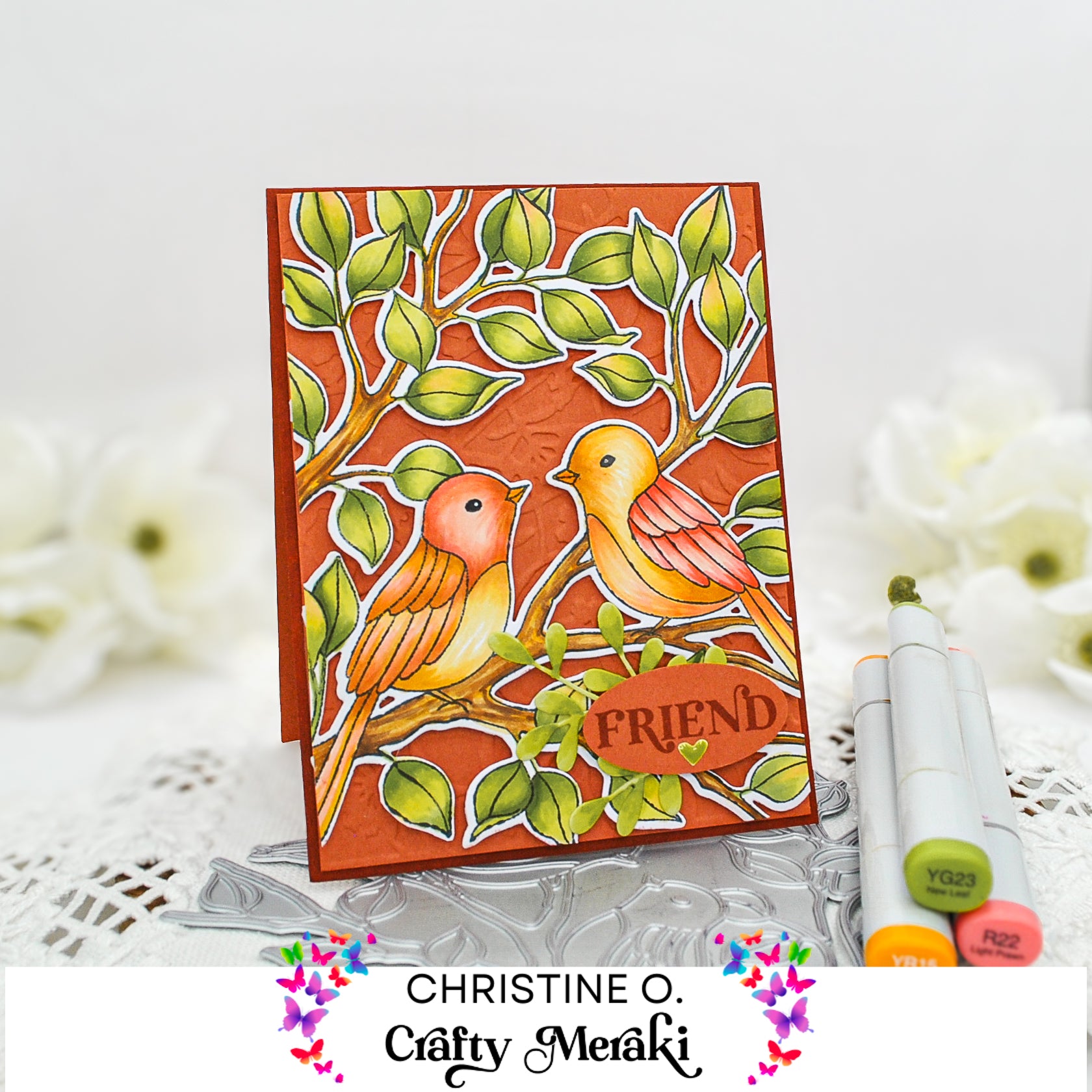 Crafty Meraki Feathered Friends stamp set