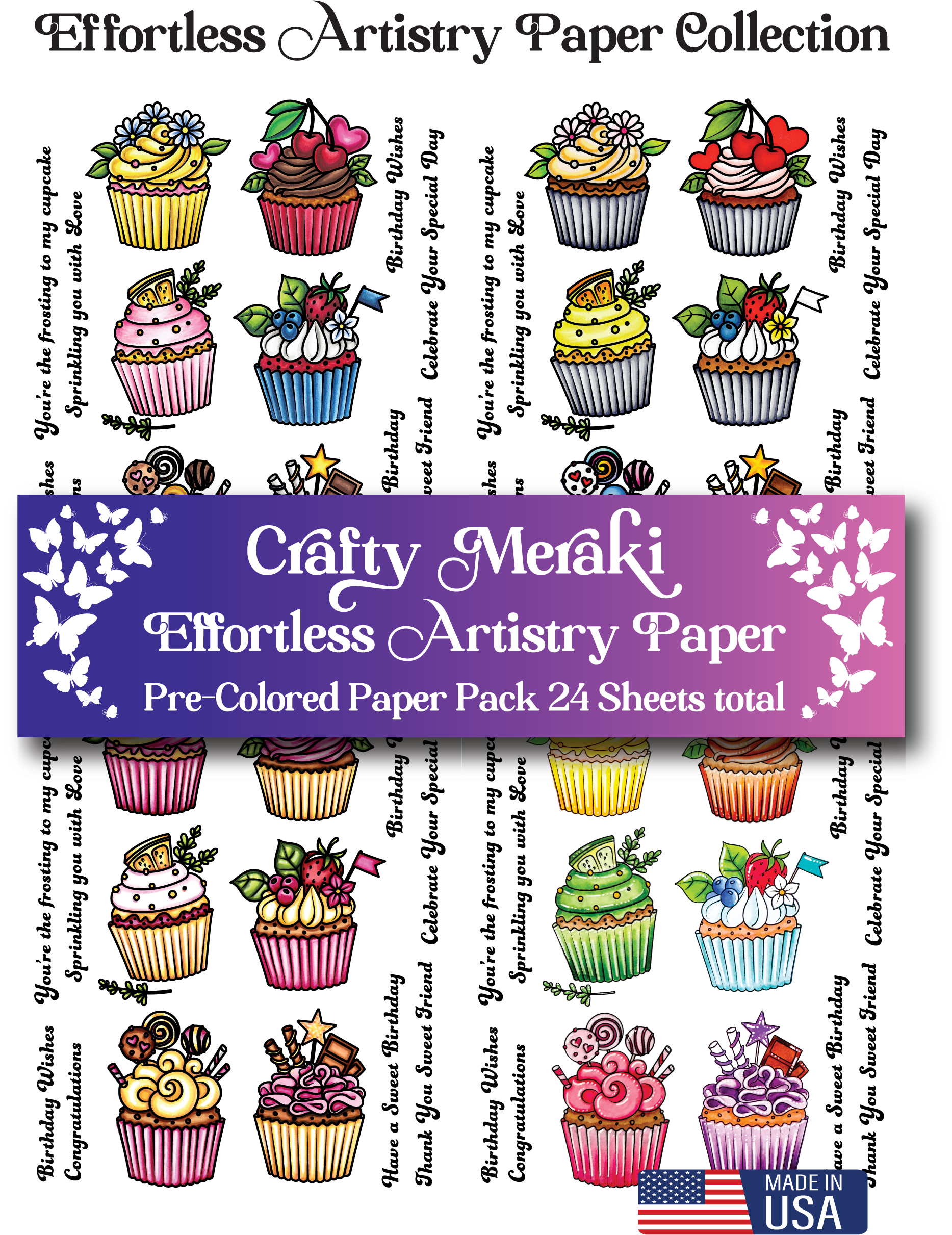 Crafty Meraki EAP - Be Your Own Kind of Cupcake