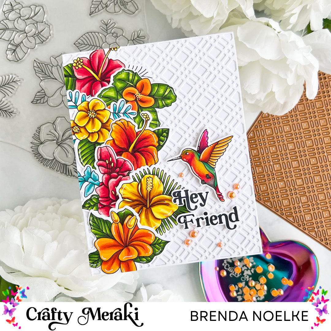 Crafty Meraki Flower Fest Stamp Set