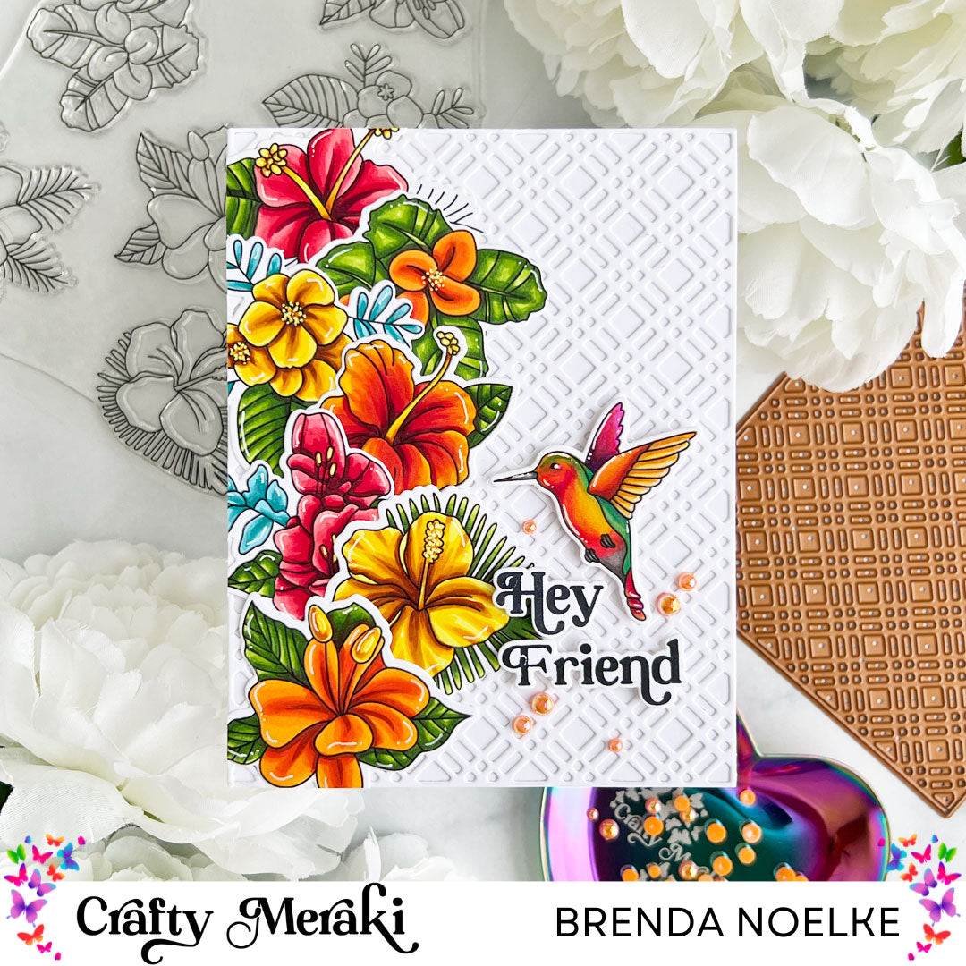 Crafty Meraki Flower Fest Stamp Set