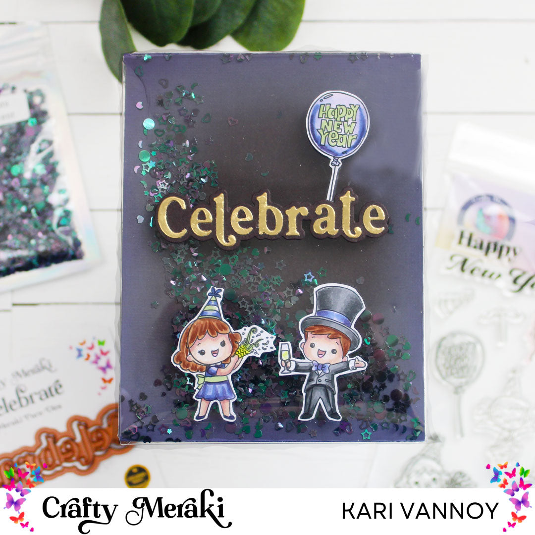 Crafty Meraki Happy New Year Stamp Set