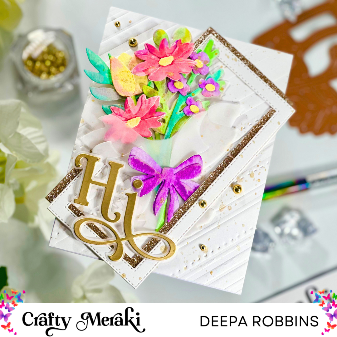 Crafty Meraki Bouquet Builder Die Set