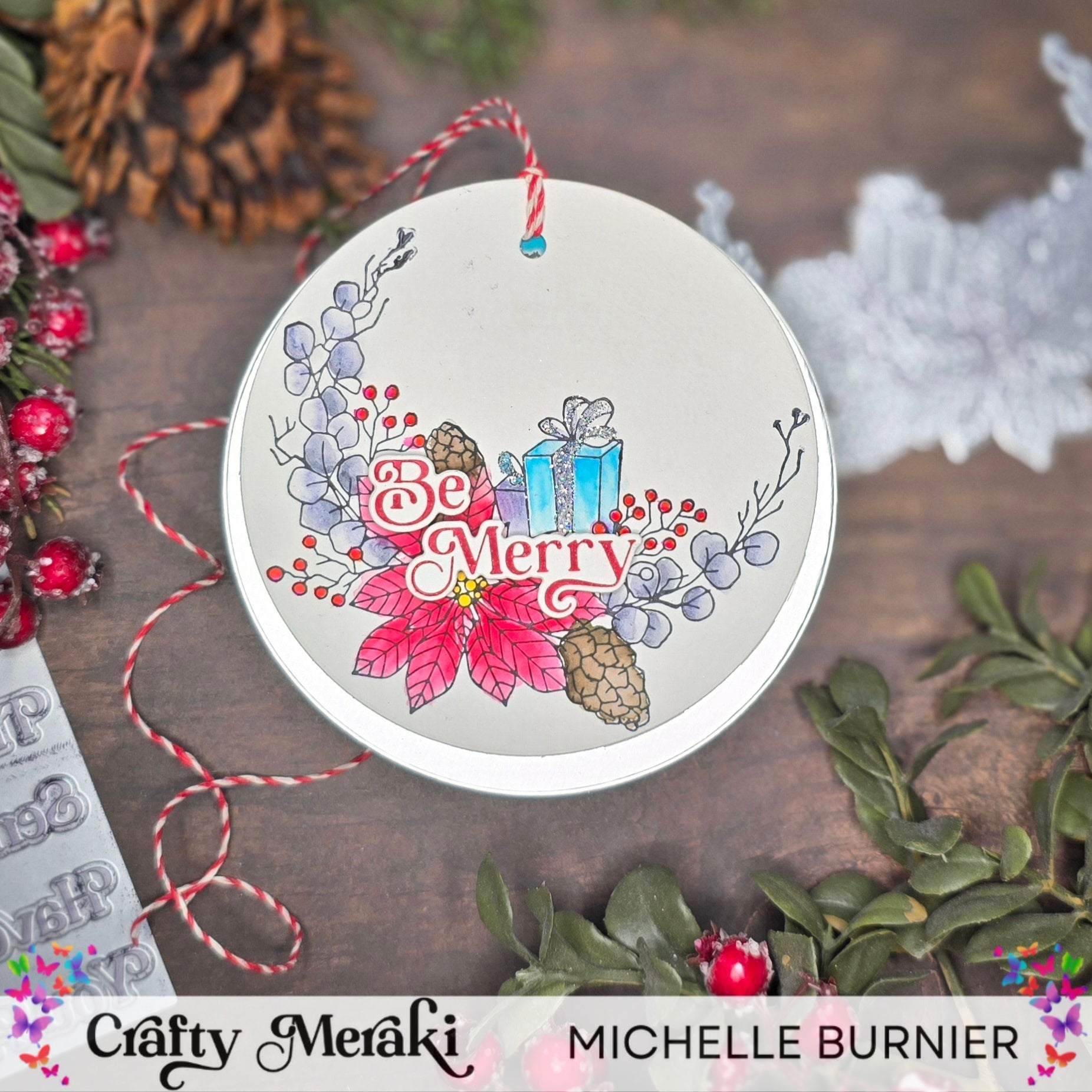 Crafty Meraki Magical Christmas Press-Tacular Plate