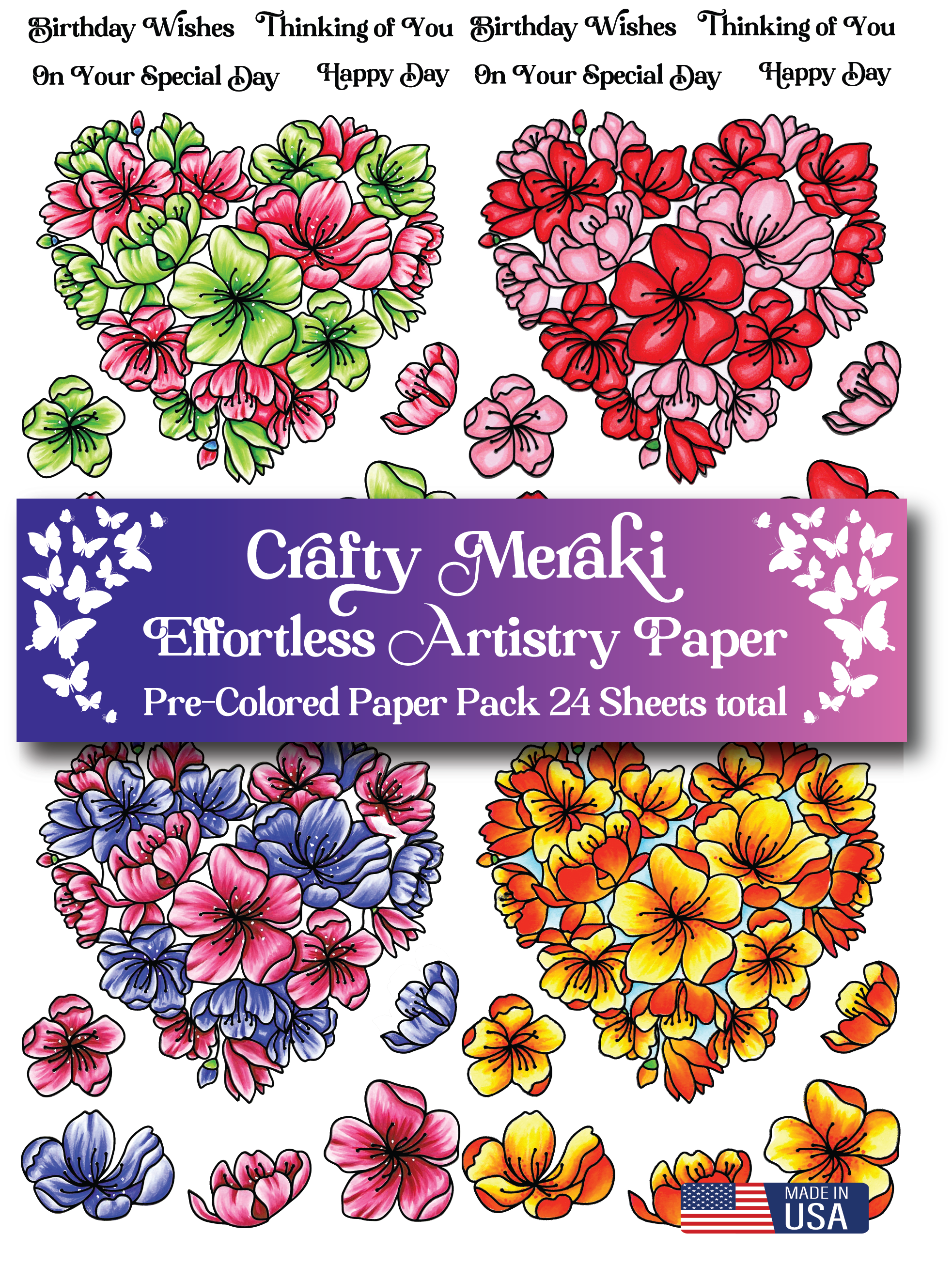 Crafty Meraki EAP - Passion Posies