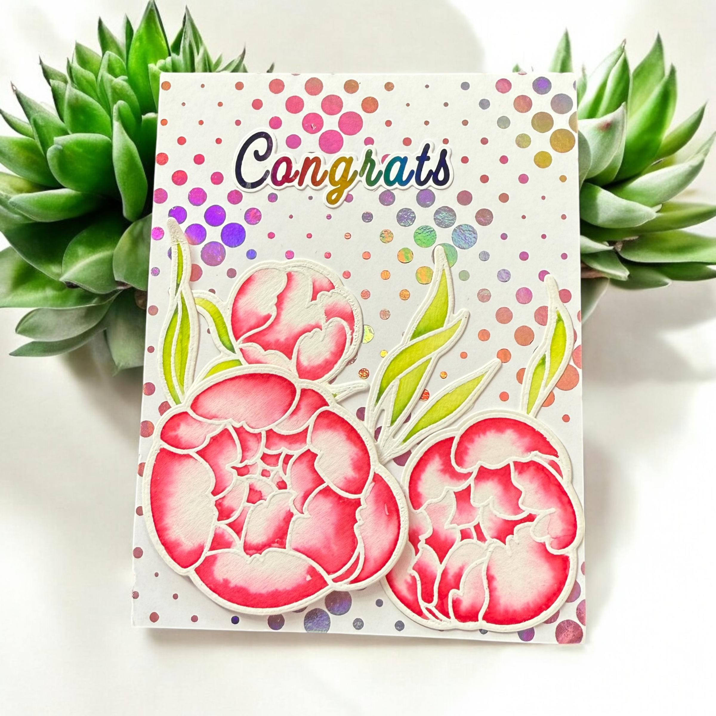 Crafty Meraki Peony Parade Stamp Set