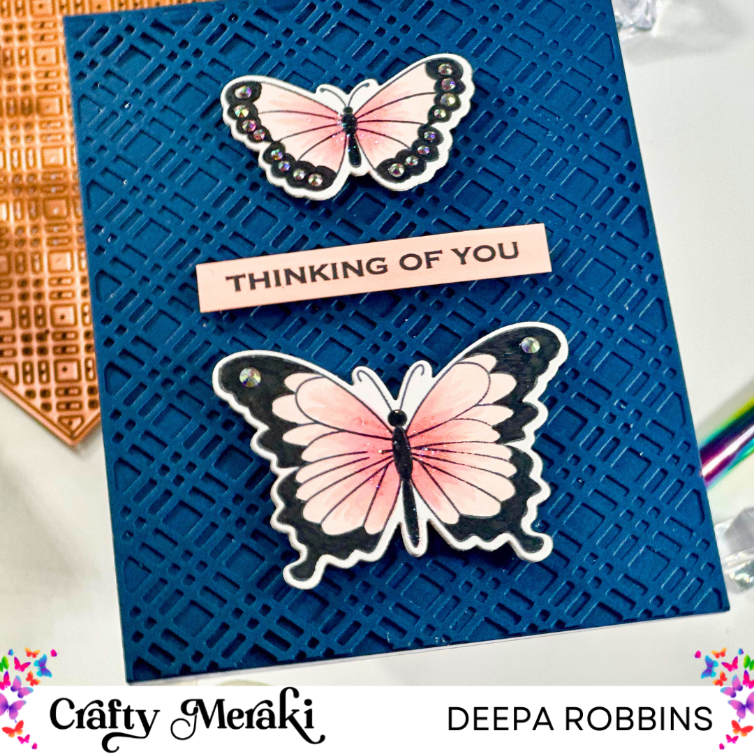 Crafty Meraki Butterfly Bliss Stamp Set