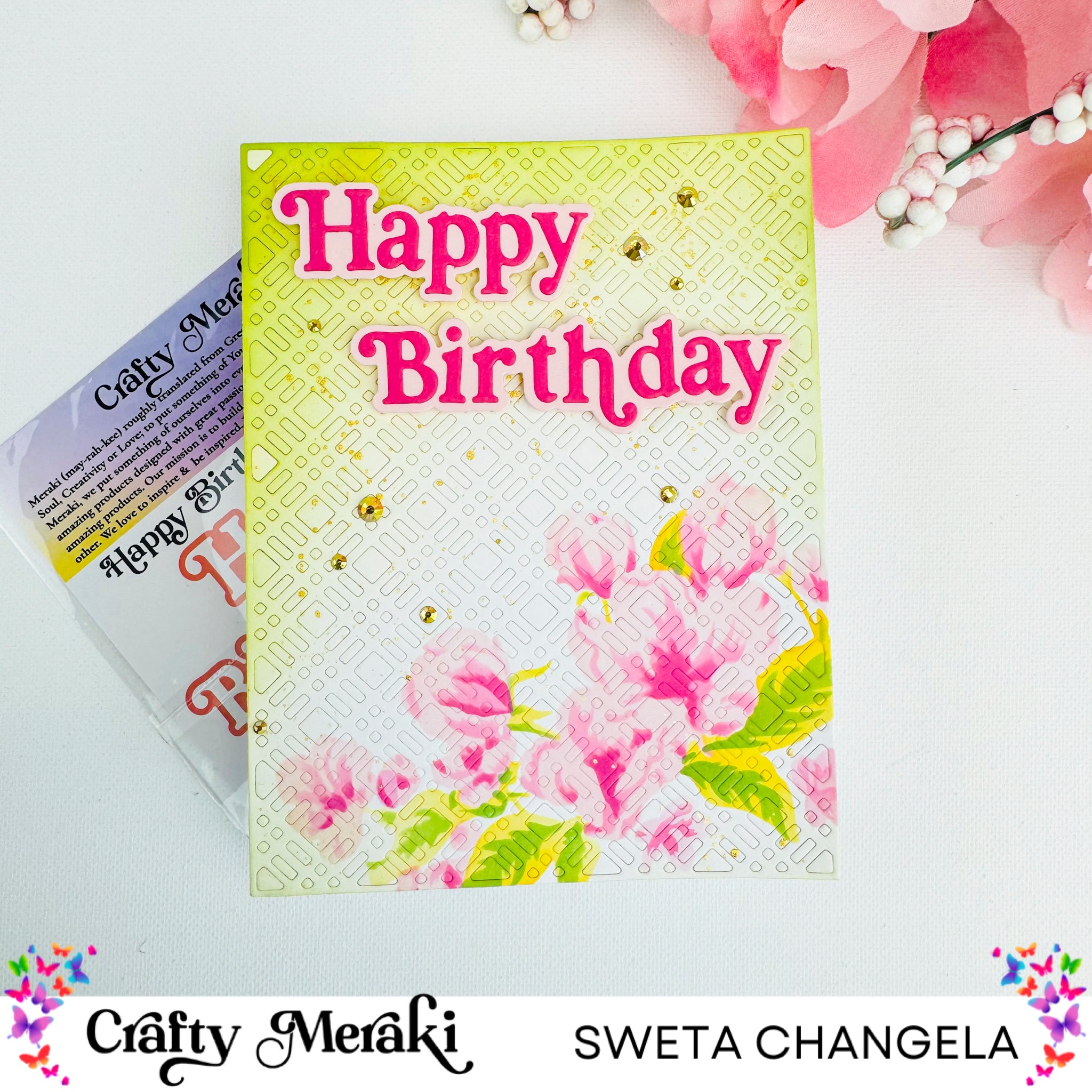 Crafty Meraki - Meraki Moments Happy Birthday Para-Dies