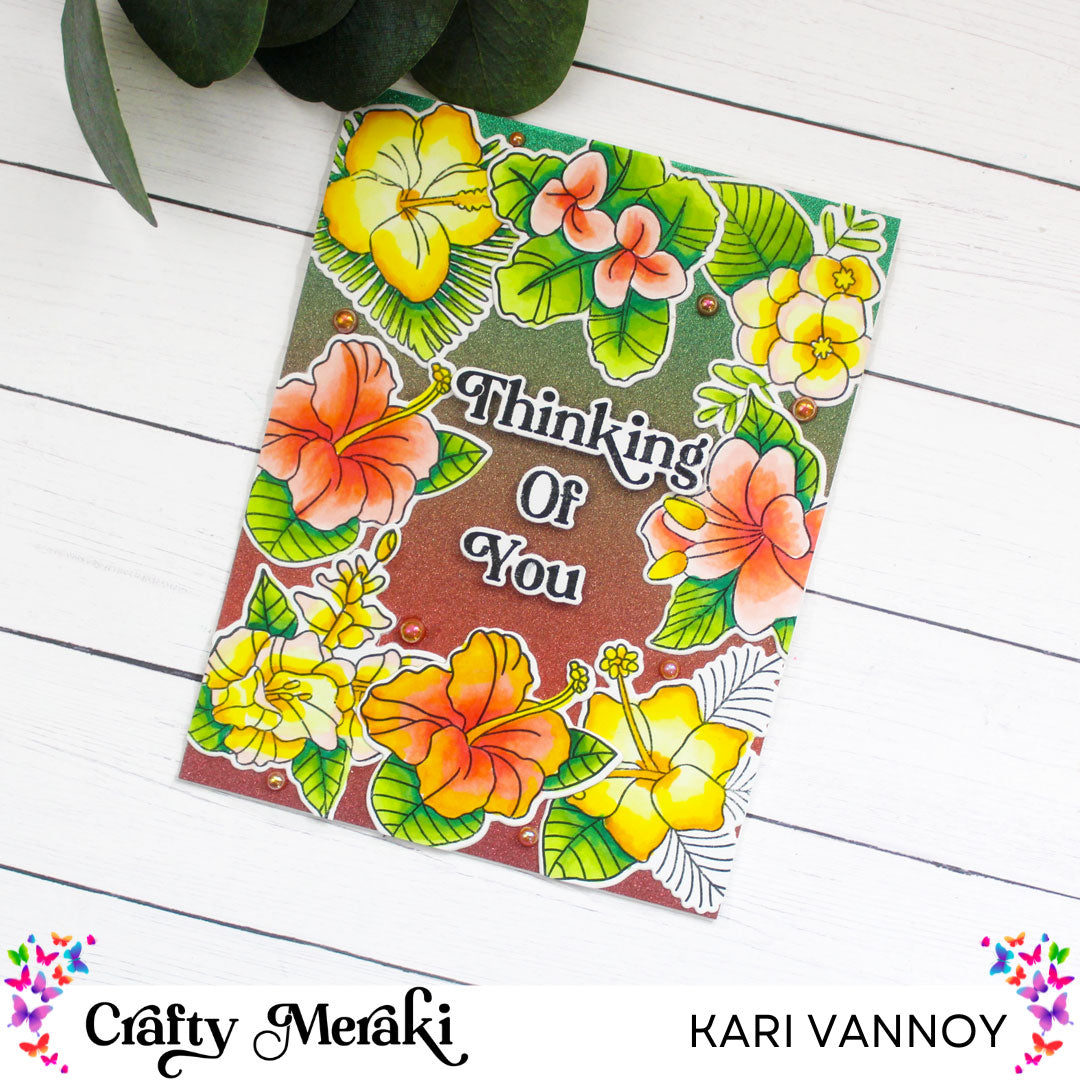 Crafty Meraki Flower Fest Stamp Set