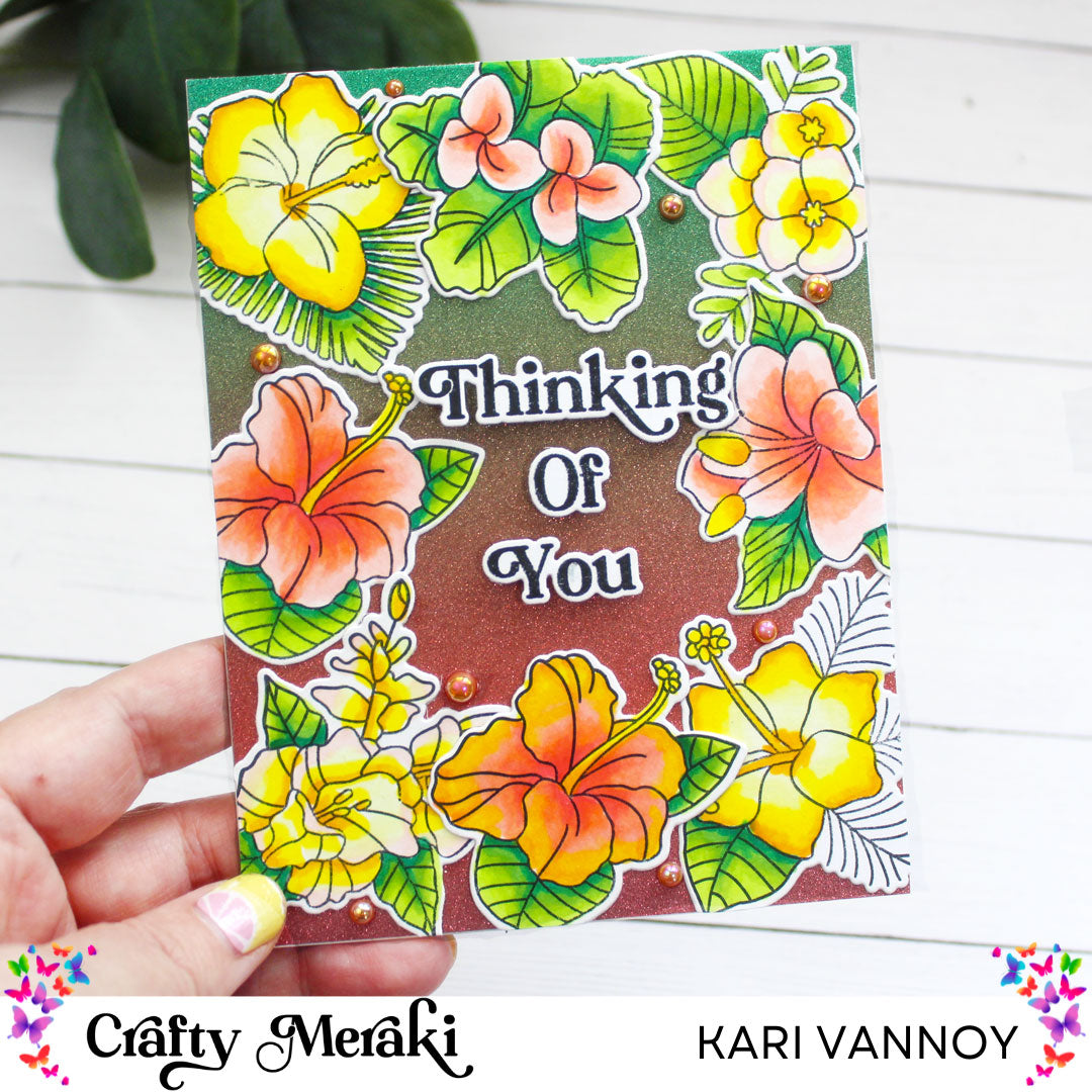 Crafty Meraki Flower Fest Stamp Set