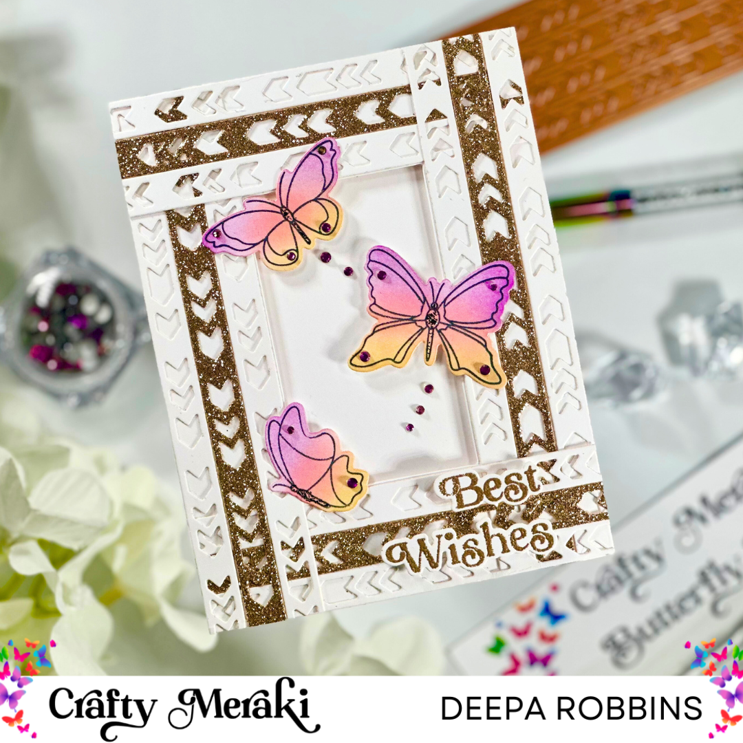 Crafty Meraki Butterfly Bliss Stamp Set