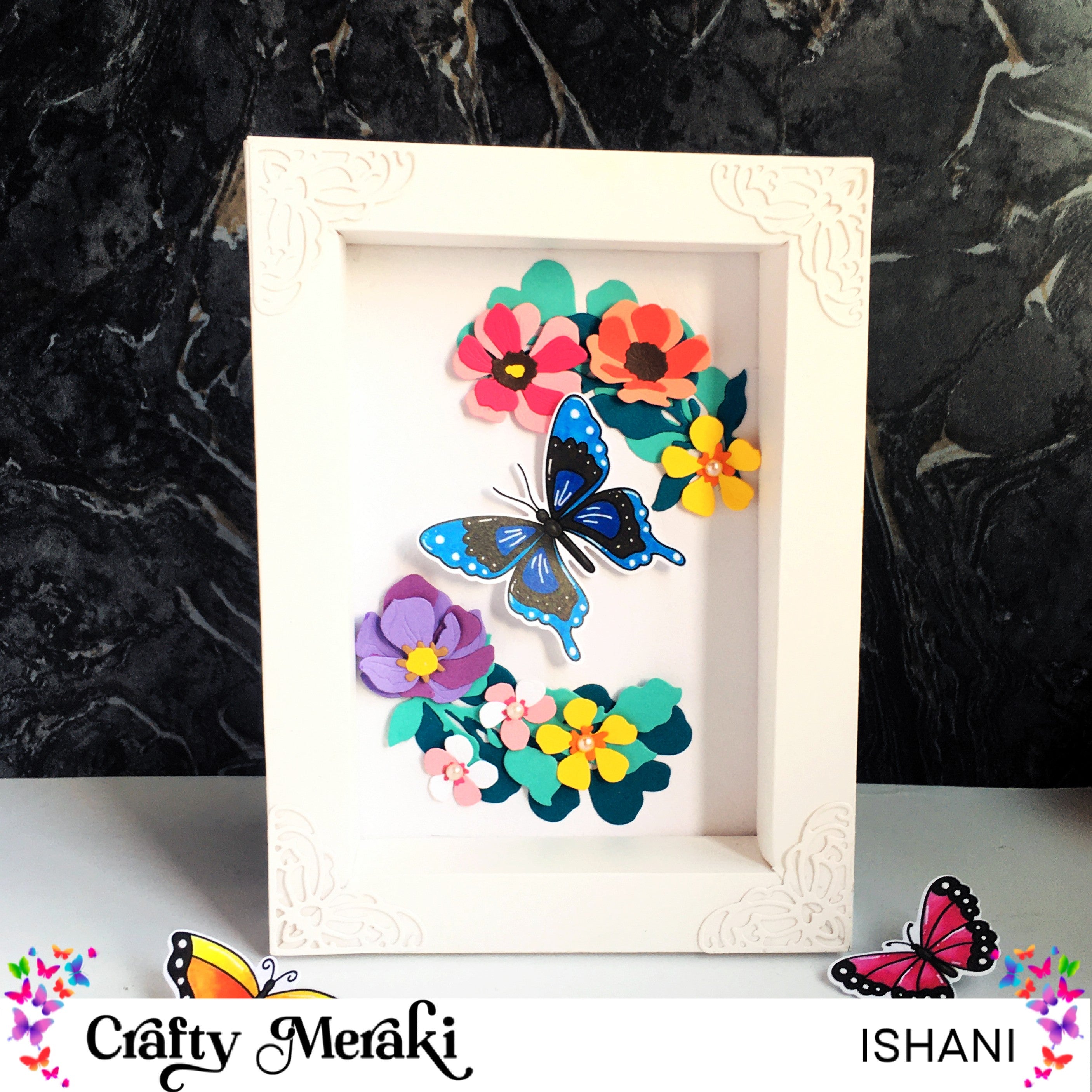 Crafty Meraki Butterfly Bliss Coordinating Die