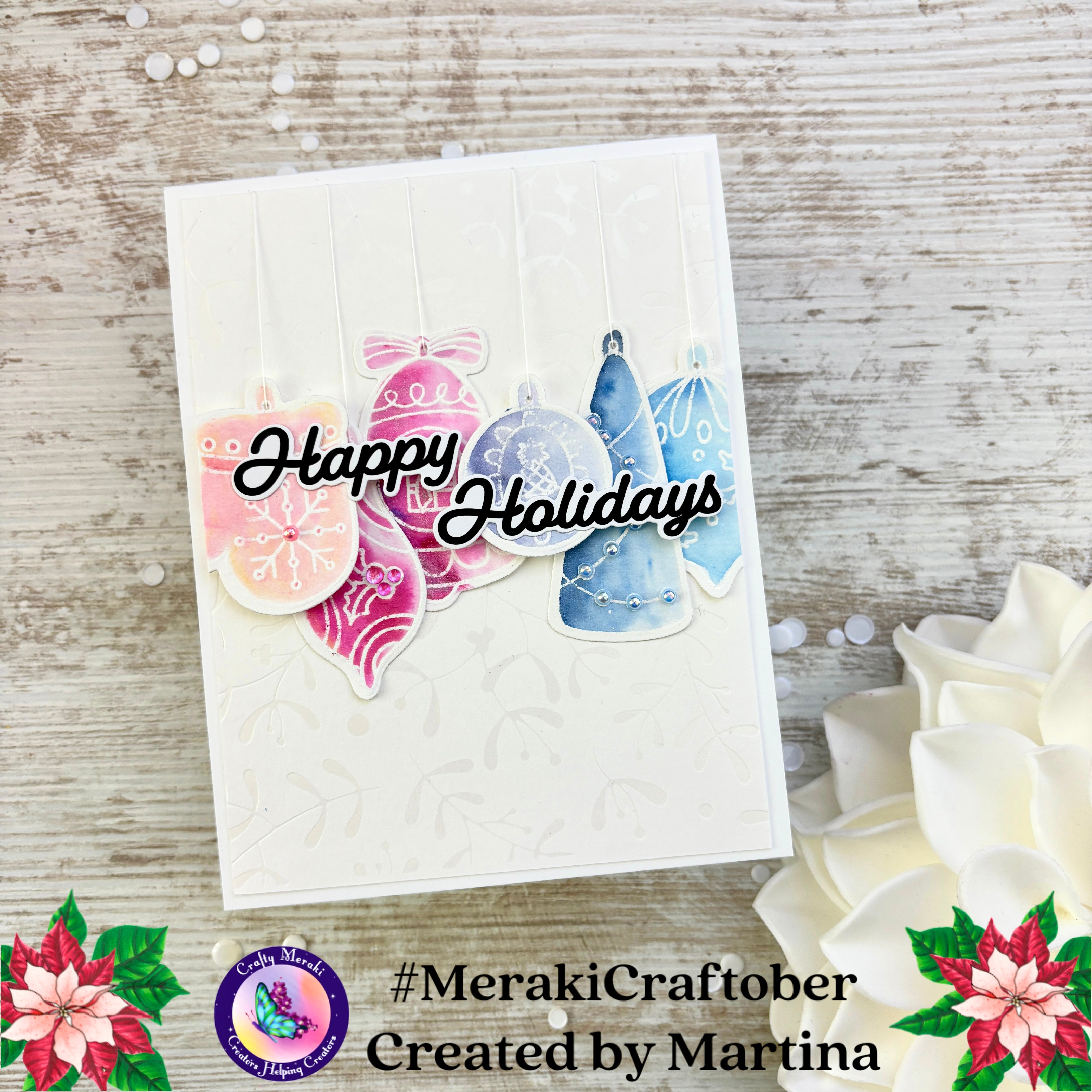 Crafty Meraki Jingle Jewels Stamp Set