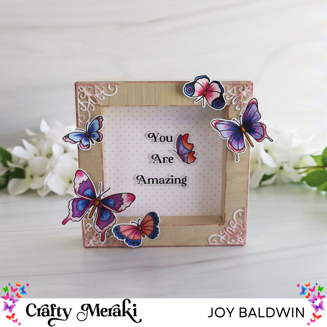 Crafty Meraki Butterfly Bliss Coordinating Die