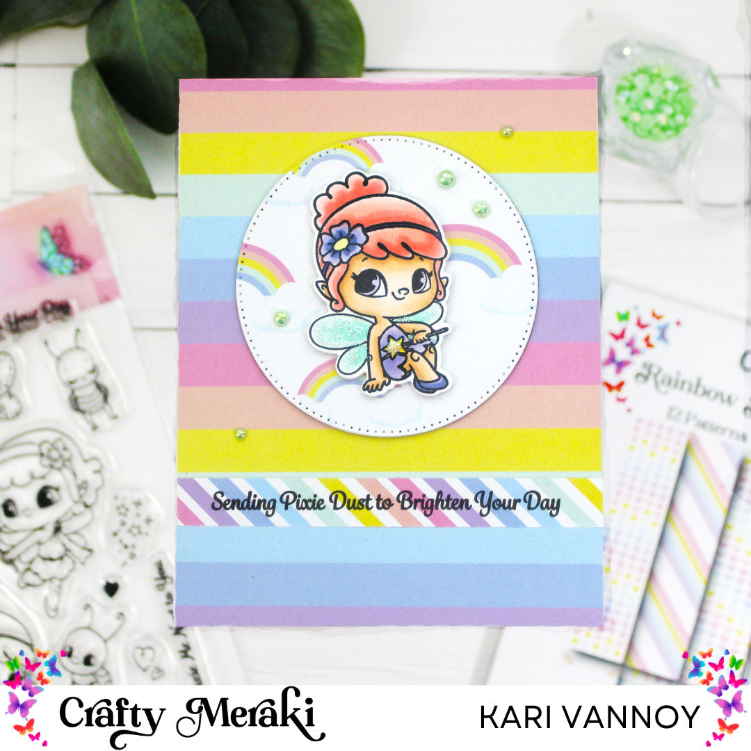 Crafty Meraki Rainbow Reverie Paper Pack