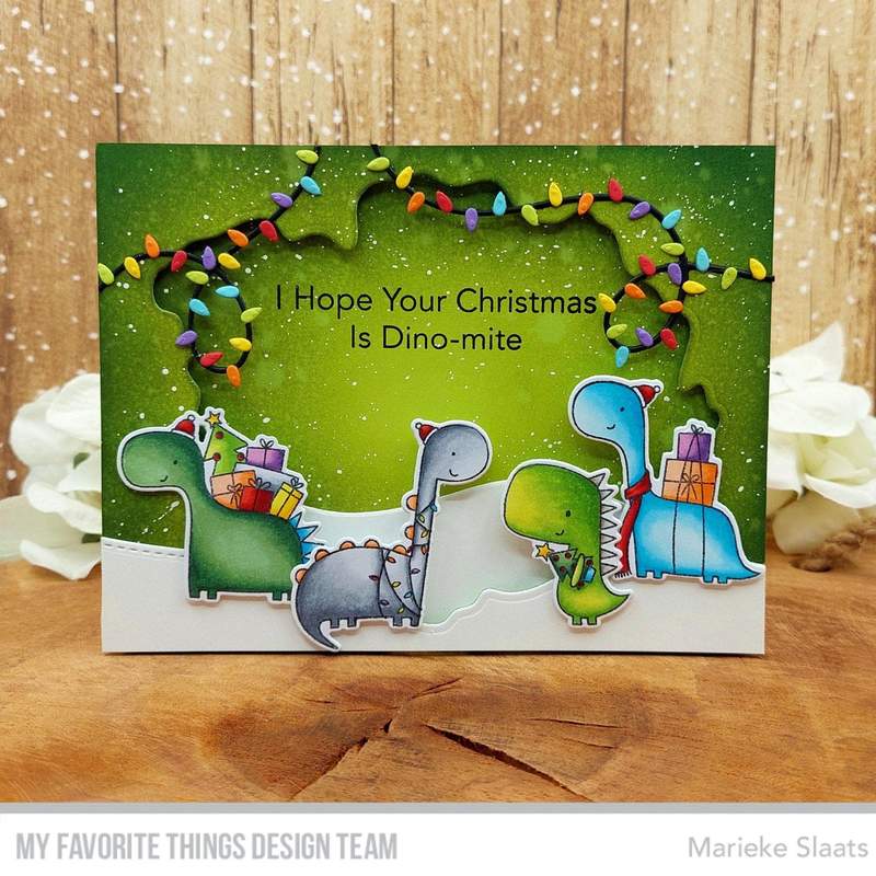 My Favorite Things Dino-mite Christmas Die-namics - Crafty Meraki