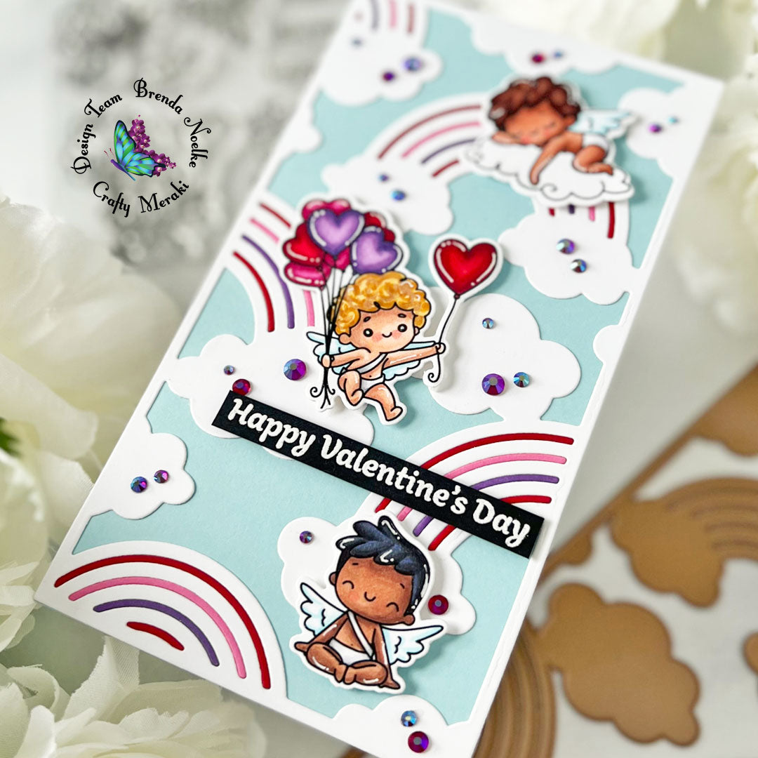 Crafty Meraki Crazy Cupid Love Stamp set - Crafty Meraki