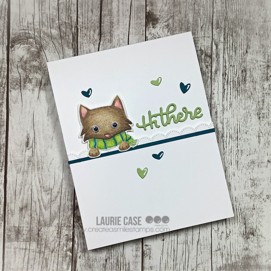Create A Smile Hi There Die - Crafty Meraki