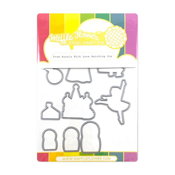 Waffle Flower Bouquet Builder 7 Stamp Set