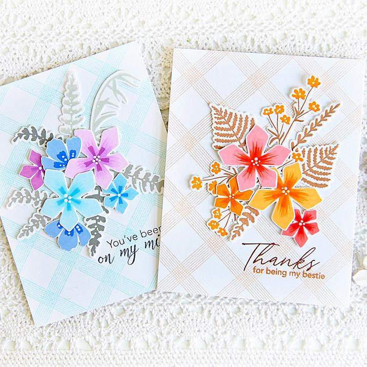 Pinkfresh Studio Cling Rubber Stamp: Diamond Tiles - Crafty Meraki