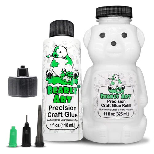 Bearly Art Precision Craft Glue- THE BUNDLE - Crafty Meraki