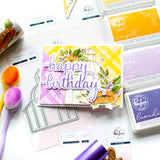 Pinkfresh Studio Sentiment Suite: Happy Birthday foil - Crafty Meraki