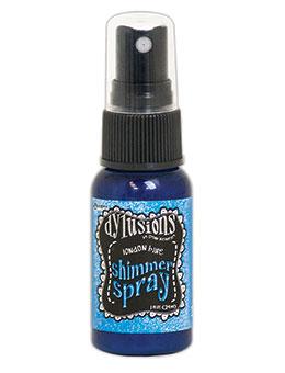 Ranger - Dylusions Shimmer Spray London Blue, 1oz - Crafty Meraki