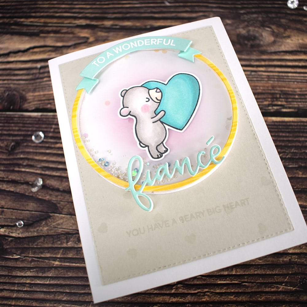 Heffy Doodle Skinny Circle Frames Dies - Crafty Meraki