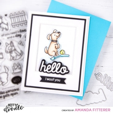 Heffy Doodle Hot Diggity Dog Stamps - Crafty Meraki
