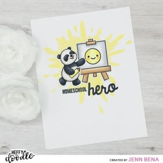 Heffy Doodle Homeschool Hero Stamps - Crafty Meraki