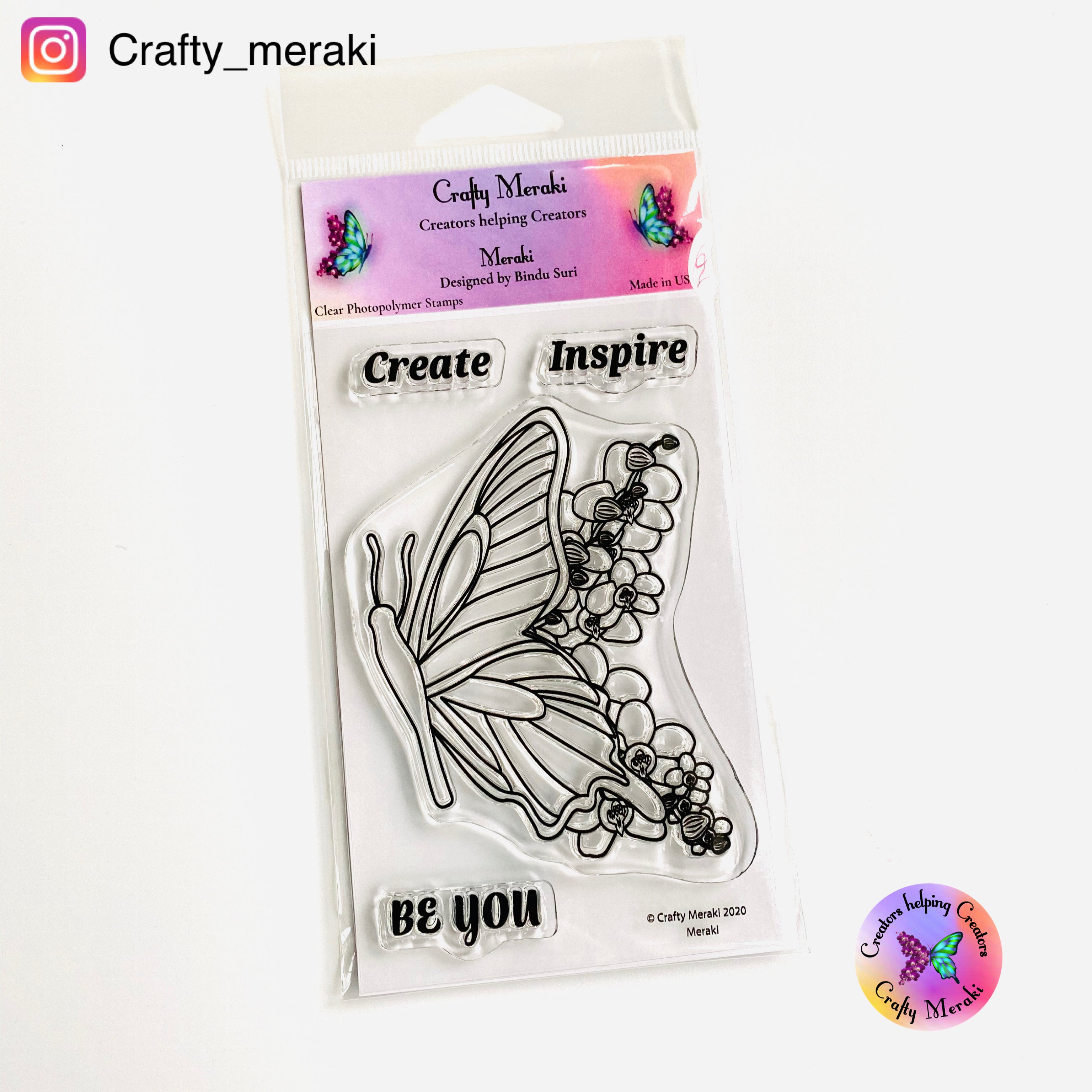 Crafty Meraki MERAKI Clear stamp set - Crafty Meraki