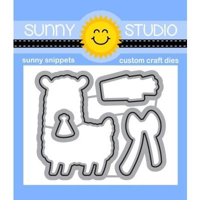 Sunny Studio Stamps Lovable Llama Dies - Crafty Meraki