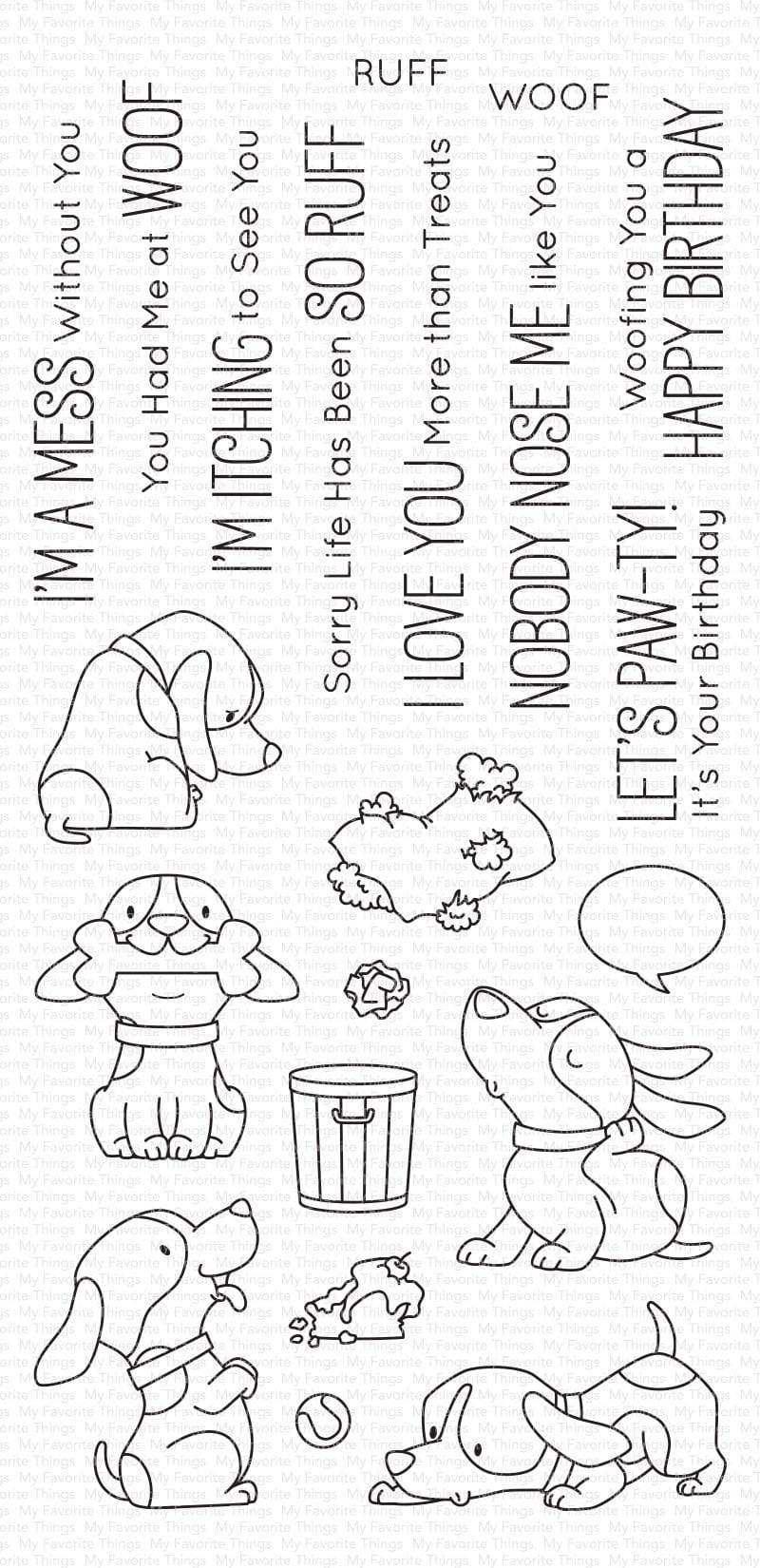 My Favorite Things BB Woof Pack Stamps Set - Crafty Meraki