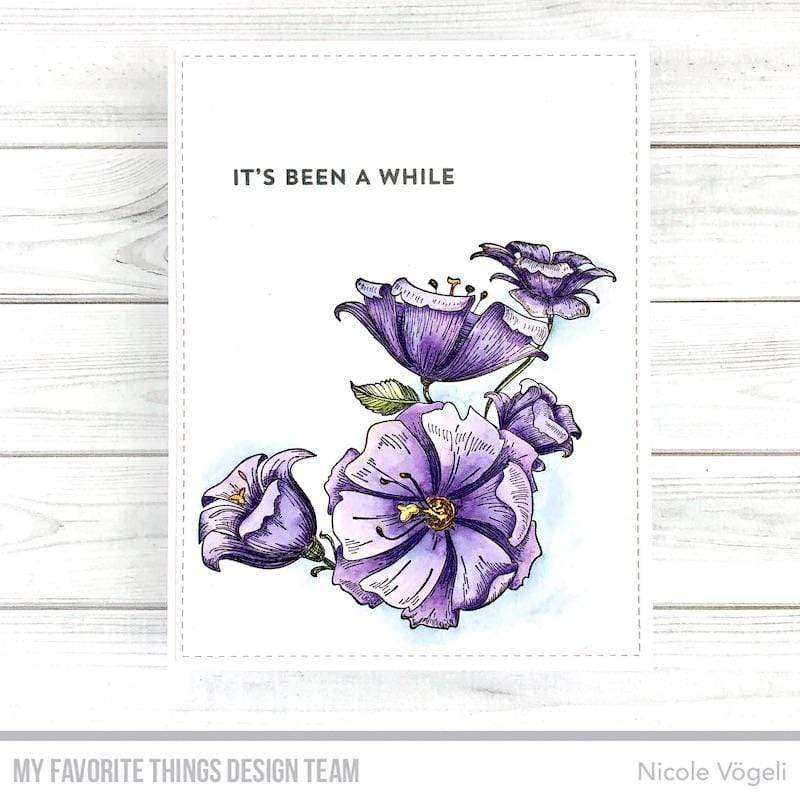My Favorite Things Floral Fantasy Stamps Set - Crafty Meraki