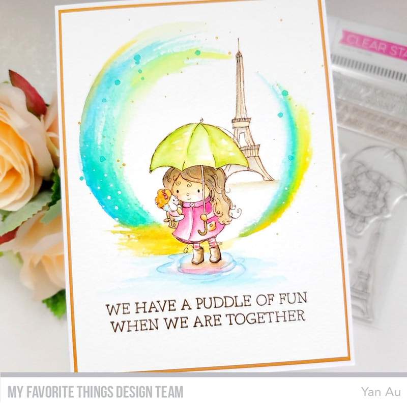 My Favorite Things RAM Rainy Day Friends WS Stamps Set - Crafty Meraki