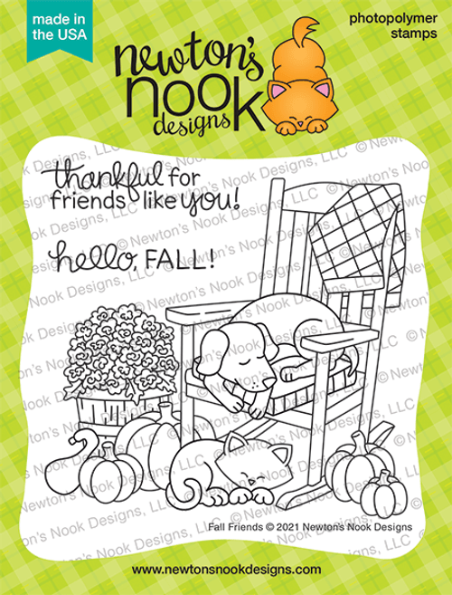 Newton's Nook Fall Friends Stamp Set - Crafty Meraki