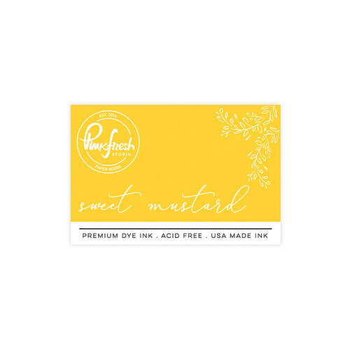 Pinkfresh Studio Premium Dye Ink Pad : Sweet Mustard - Crafty Meraki