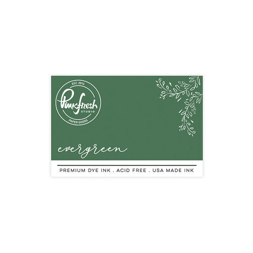 Pinkfresh Studio Premium Dye Ink Pad : Evergreen - Crafty Meraki