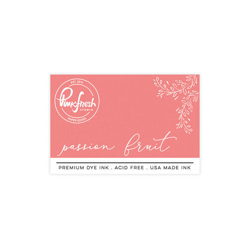 Pinkfresh Studio Premium Dye Ink Pad : Passion Fruit - Crafty Meraki