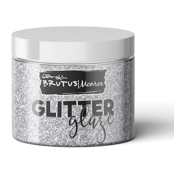 Brutus Monroe Glitter Glaze- Silver - Crafty Meraki