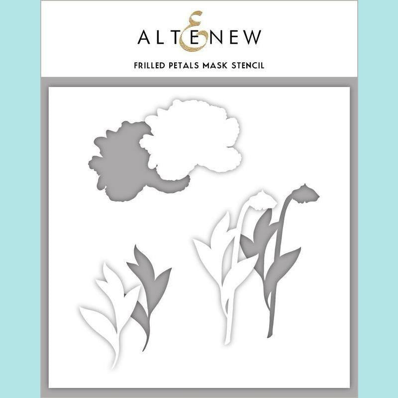 Altenew - Frilled Petals Mask Stencil - Crafty Meraki