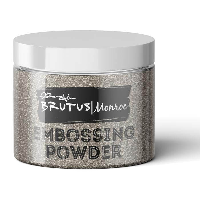 Brutus Monroe Metallic Embossing Powder- Sterling - Crafty Meraki