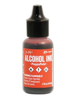 Ranger - Tim Holtz® Alcohol Ink Poppyfield, 0.5oz - Crafty Meraki