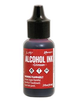 Ranger - Tim Holtz® Alcohol Ink Crimson, 0.5oz - Crafty Meraki