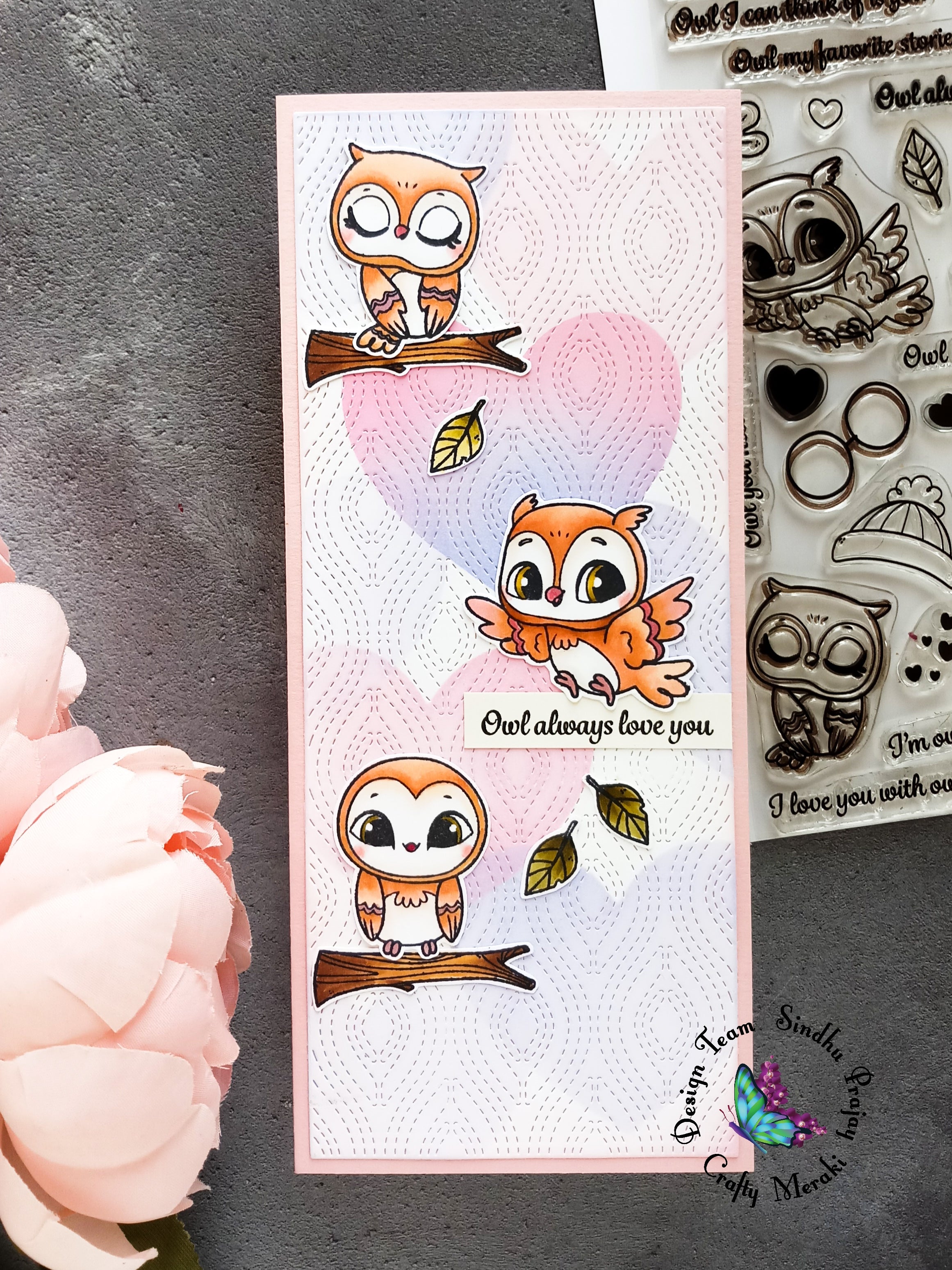 Crafty Meraki Owl Yours stamp set - Crafty Meraki