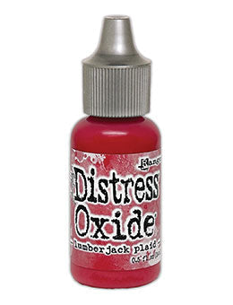 Tim Holtz Distress® Oxide® Ink Pad Re-Inker Lumberjack Plaid - Crafty Meraki