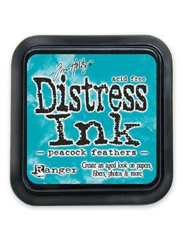 Ranger Tim Holtz Distress® Ink Pad Peacock Feathers - Crafty Meraki